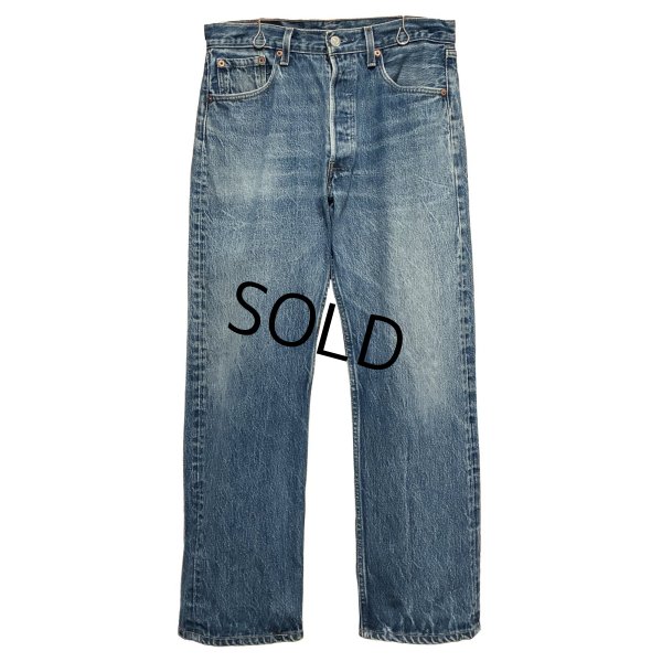 画像1: 90's【ビンテージ】【USA製】【LEVI'S】【リーバイス】【501】【デニムパンツ】【33×30】 