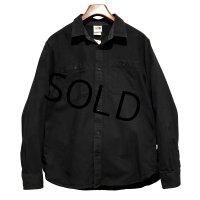ビンテージ【ノースフェイス】【the north face】【黒】シャモアシャツ【サイズL】 