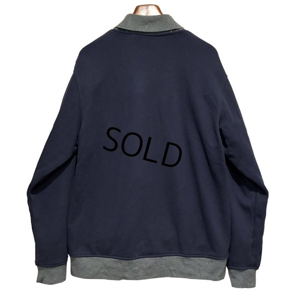 画像3: ビンテージ【ORVIS】オービス【紺×首元グレー】【ショールカラースウェット】【サイズＬ】 