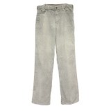USA製【ビンテージ】【カルバンクライン】【CALVIN KLEIN】【ライトグレー】【コーデュロイパンツ】 【Ｗ34】 