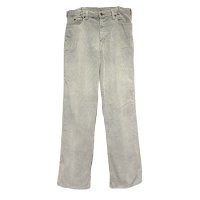USA製【ビンテージ】【カルバンクライン】【CALVIN KLEIN】【ライトグレー】【コーデュロイパンツ】 【Ｗ34】 