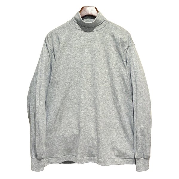 画像1: 未使用 90's【USA製】ビンテージ【North West Territory】ノースウェストテリトリー【グレー】無地【タートルネックロンT】【サイズM】 
