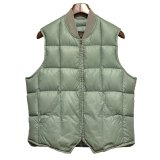 〜80's【ビンテージ】【Eddie Bauer】【エディーバウアー】【セージグリーン】スカイライナー 黒タグ ダウン【ダウンベスト】【サイズS程度】 
