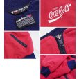 画像2: 90's【USA製】ビンテージ【スポーツマスター】 【SPORTSMASTER】【赤】コカ・コーラ【Coca-Cola】裏ボア【ジップアップブルゾン】ジャケット【サイズL】<br> (2)
