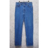 90's【USA製】ビンテージ【LEVI'S】【リーバイス505】５０５【デニムパンツ】【ブルーデニム】【34ｘ33】 