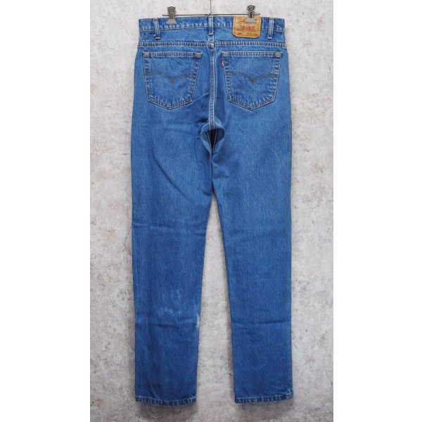 画像6: 90's【USA製】ビンテージ【LEVI'S】【リーバイス505】５０５【デニムパンツ】【ブルーデニム】【34ｘ33】 