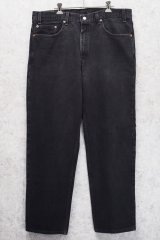 90’s 【USA製】【ビンテージ】【LEVI'S】【リーバイス５５０】550 黒 デニムパンツ ブラックデニム【38ｘ30】 