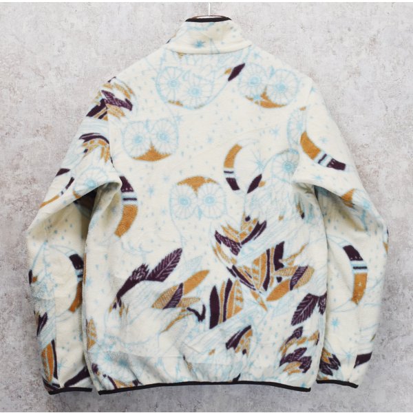 画像3:  ビンテージ【パタゴニア】patagonia【フクロウ柄】シンチラ【スナップT】【フリースプルオーバー】【サイズM  】 