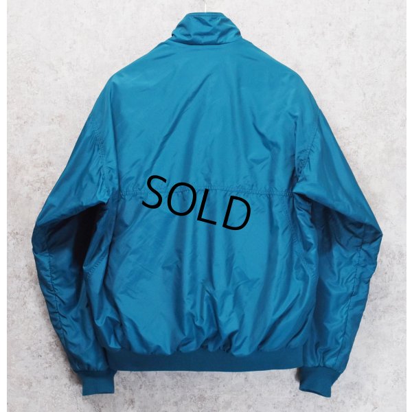 画像3: ~90's【USA製】【パタゴニア】patagonia 【三角タグ】ナイロン【シェルドシンチラジャケット 】【ターコイズ×紺】【裏フリースブルゾン】【サイズXL】 