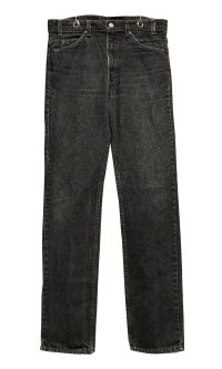 90’s 【USA製】【ビンテージ】【LEVI'S】【リーバイス５０５】505 先染め 黒 デニムパンツ ブラックデニム【33ｘ34】 