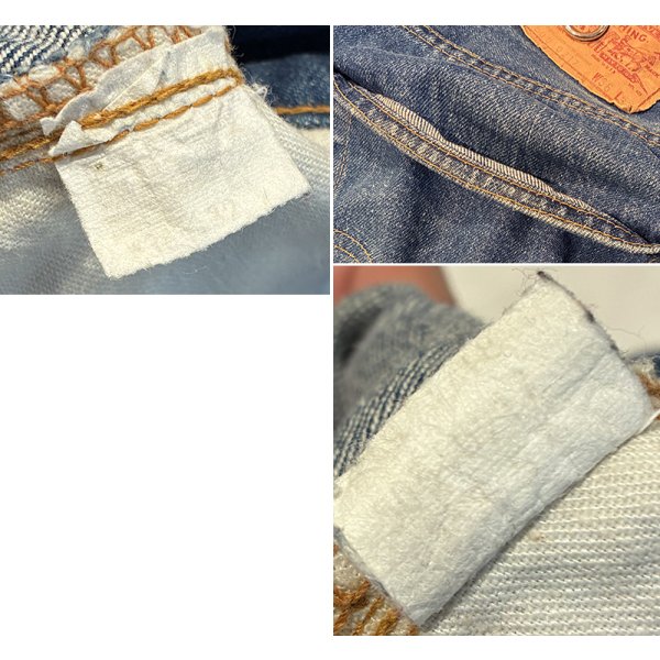 画像3: 70's USA製【ビンテージ】【LEVI'S】【リーバイス】【５０５-０２１７】【66前期】デニムパンツ【36x32】 