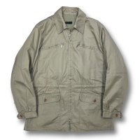 【70's】イングランド製【ビンテージ】【アバクロンビー】【アバクロ】【ベージュ】【フード付き】【コットンジャケット】 