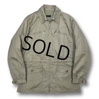 【70's】イングランド製【ビンテージ】【アバクロンビー】【アバクロ】【ベージュ】【フード付き】【コットンジャケット】 