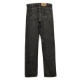 画像4: 90’s 【USA製】【ビンテージ】【LEVI'S】【リーバイス５０５】505 先染め 黒 デニムパンツ ブラックデニム【33ｘ34】<br> (4)