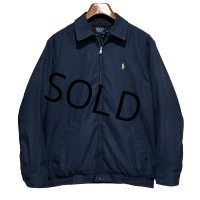 ビンテージ【ラルフローレン】【RALPH LAUREN】【紺】【スウィングトップ】【ジップアップブルゾン】【サイズS】 