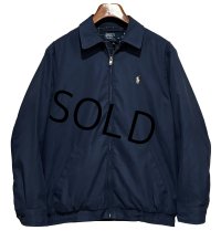 ビンテージ【ラルフローレン】【RALPH LAUREN】【紺】【スウィングトップ】【ジップアップブルゾン】【サイズS】 