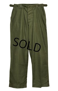 デッドストック【40s】【ビンテージ】米軍実物【U.S.ARMY】【M-43】コットン【フィールドパンツ】【３４ｘ３２】 