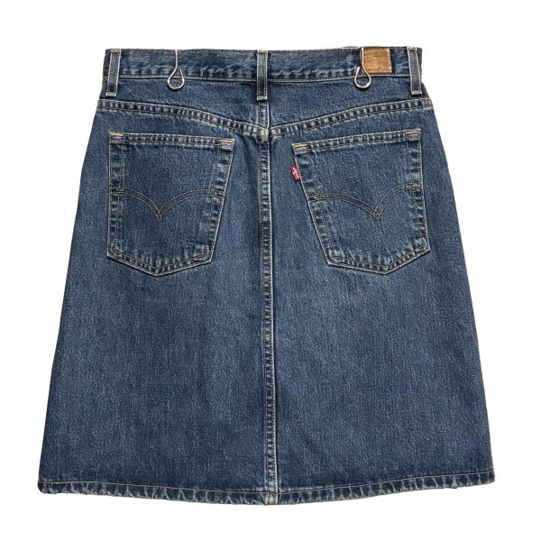 画像4: USA製【ビンテージ】【リーバイス】【LEVI'S】【デニムスカート】【サイズ8】【レディース古着】 