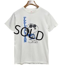 90's【USA製】【ビンテージ】アルテックス【ARTEX】FELICIAN【白】スヌーピー【プリント】【Tシャツ】【サイズM】 