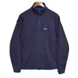 画像1: ビンテージ【パタゴニア】patagonia【紺ｘ青】【スナップT】【フリースプルオーバー】【サイズM】<br> (1)