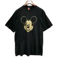 画像1: 90's USA製  MICKEY UNLIMITED ミッキー アンリミテッド【ビンテージ】ウォルトディズニー【ミッキーマウス】黒 【Tシャツ】【サイズXL】<br> (1)