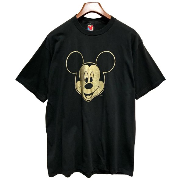 画像1: 90's USA製  MICKEY UNLIMITED ミッキー アンリミテッド【ビンテージ】ウォルトディズニー【ミッキーマウス】黒 【Tシャツ】【サイズXL】 