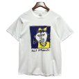 画像1: Port & Company【ビンテージ】Hart Orthodontics 女の子 絵画 アート 白【Ｔシャツ】【サイズM】<br> (1)