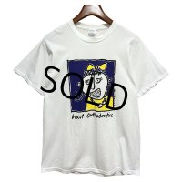 Port & Company【ビンテージ】Hart Orthodontics 女の子 絵画 アート 白【Ｔシャツ】【サイズM】 
