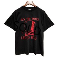 ビンテージ【切り裂きジャック】JACK THE RIPPER THE TEN BELLS【黒】Tシャツ【サイズXL】 