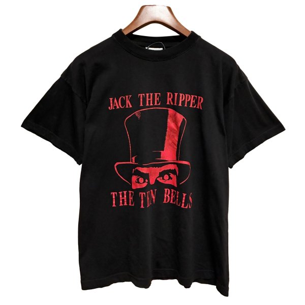 画像1: ビンテージ【切り裂きジャック】JACK THE RIPPER THE TEN BELLS【黒】Tシャツ【サイズXL】 