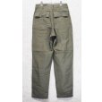 画像5: デッドストック【70's】【米軍実物】【ビンテージ】OG107【ベイカーパンツ】ボタンフライ  Ｗステッチ【ユーティリティパンツ】【32ｘ33】<br> (5)