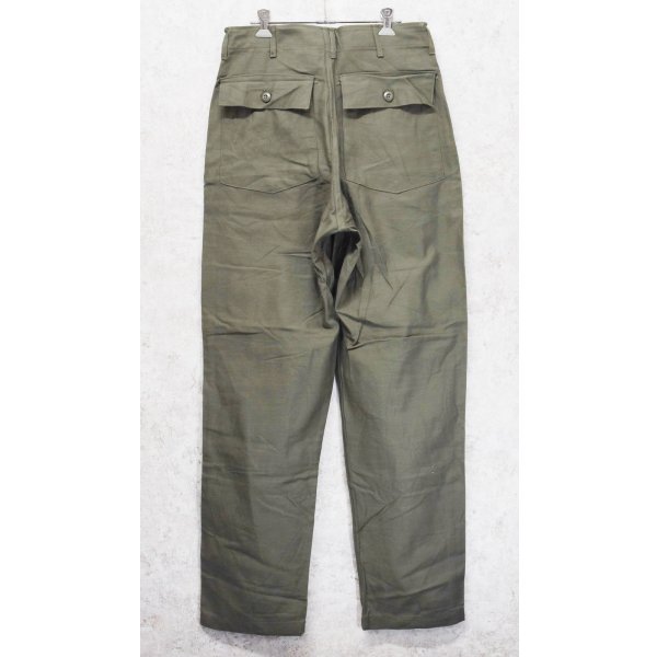 画像5: デッドストック【70's】【米軍実物】【ビンテージ】OG107【ベイカーパンツ】ボタンフライ  Ｗステッチ【ユーティリティパンツ】【32ｘ33】 