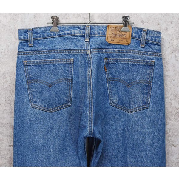 画像1: 【USA製】ビンテージ【LEVI'S】【リーバイス505】５０５【デニムパンツ】【ブルーデニム】【38ｘ30】 
