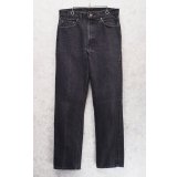 90's【USA製】【ビンテージ】【LEVI'S】【リーバイス５０５】505【黒】【デニムパンツ】ブラックデニム【33×32】 