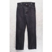 90's【USA製】【ビンテージ】【LEVI'S】【リーバイス５０５】505【黒】【デニムパンツ】ブラックデニム【33×32】 