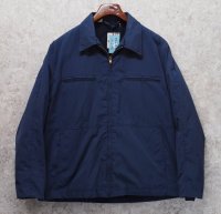 80's【ビンテージ】【米軍実物】U.S.NAVY【紺】【サブマリンジャケット】ユーティリティージャケット US46R 