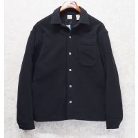  ビンテージ【ギャップ】【GAP】【黒】無地【フリースシャツ】【サイズＭ】 