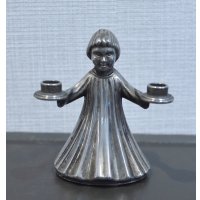 イタリー製【ビンテージ】アンティーク【天使】【キャンドルホルダー】 