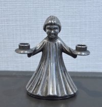 イタリー製【ビンテージ】アンティーク【天使】【キャンドルホルダー】 