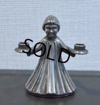 イタリー製【ビンテージ】アンティーク【天使】【キャンドルホルダー】 