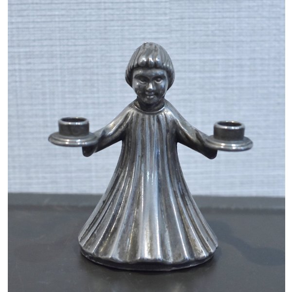 画像1: イタリー製【ビンテージ】アンティーク【天使】【キャンドルホルダー】 