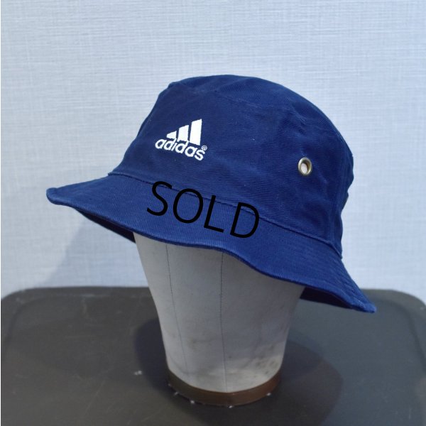 画像3: 【ビンテージ】【ADIDAS】アディダス【キャンバスコットン】ロゴ入り【バケットハット】【サイズL/XL】 