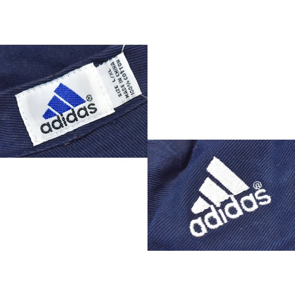 画像2: 【ビンテージ】【ADIDAS】アディダス【キャンバスコットン】ロゴ入り【バケットハット】【サイズL/XL】 