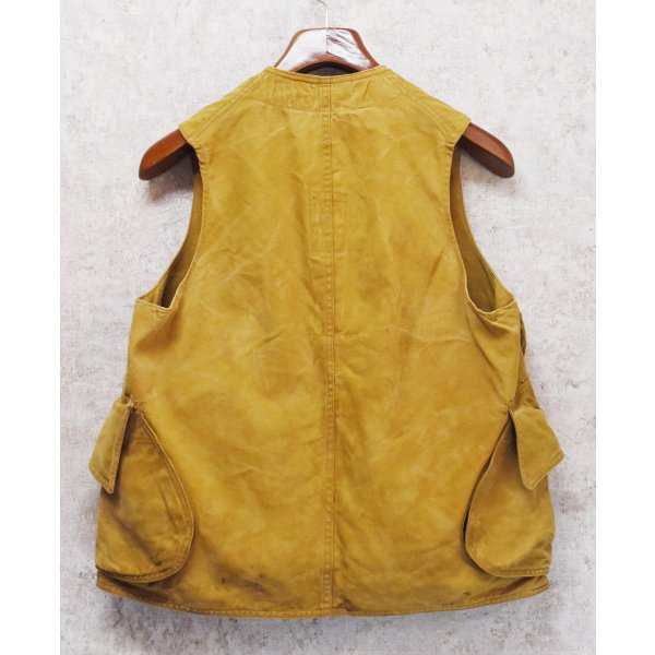 画像3: 【30's】【ビンテージ】【ブラウン】ベスト【ハンティングベスト】【US40】 