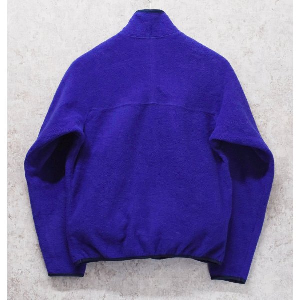 画像3: 80's~【USA製】【パタゴニア】patagonia【青】フルジップ 【フリースジャケット】【サイズM】 