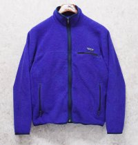 80's~【USA製】【パタゴニア】patagonia【青】フルジップ 【フリースジャケット】【サイズM】 