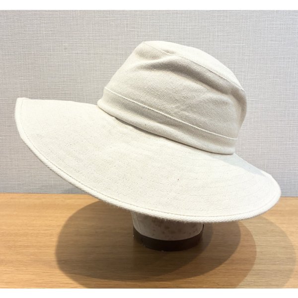 画像5: デッドストック ~90's【ビンテージ】ORVIS【オービス】生成り  レディース【コットンハット】【MULTI FIT 54〜57ｃｍ】 