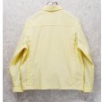 画像3: 〜80's【ビンテージ】【Cooper Sportwear】クーパー・スポーツウェア【黄色】ドリズラージャケット【ジップアップブルゾン】【サイズL程度】<br> (3)