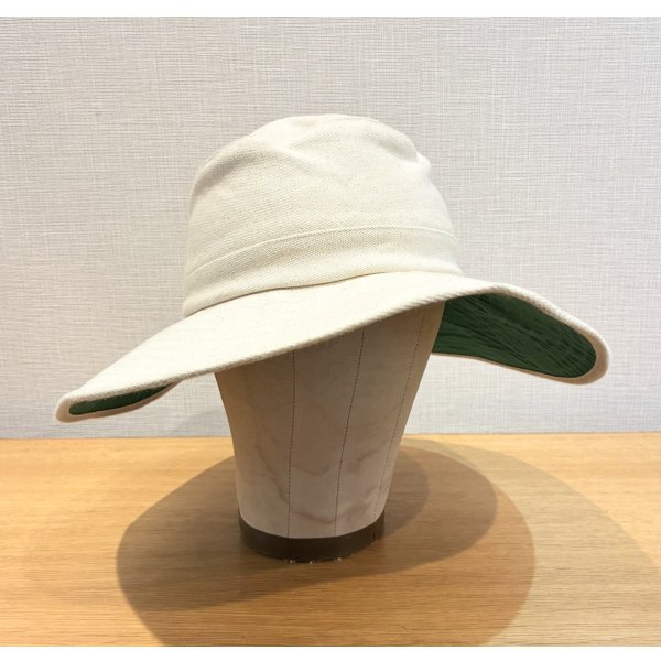 画像3: デッドストック ~90's【ビンテージ】ORVIS【オービス】生成り  レディース【コットンハット】【MULTI FIT 54〜57ｃｍ】 