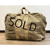 40's【ビンテージ】【米軍実物】【U.S.ARMY】【ステンシル入り】【アビエイターキットバッグ】 